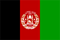 Flagge Afghanistan