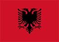 Flagge Albanien