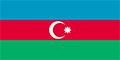 Flagge Aserbaidschan