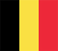 Flagge Belgien