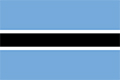 Flagge Botswana