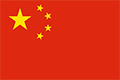 Flagge Volksrepublik China