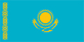 Flagge Kasachstan