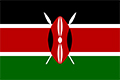 Flagge Kenia