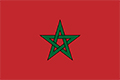 Flagge Marokko