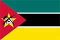 Flagge Mosambik