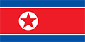 Flagge Nordkorea