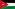 Flagge Jordanien