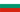 Flagge Bulgarien