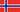 Flagge Norwegen