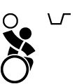 Symbol Rollstuhlbasketball