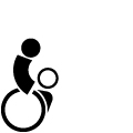Symbol Rollstuhlrugby